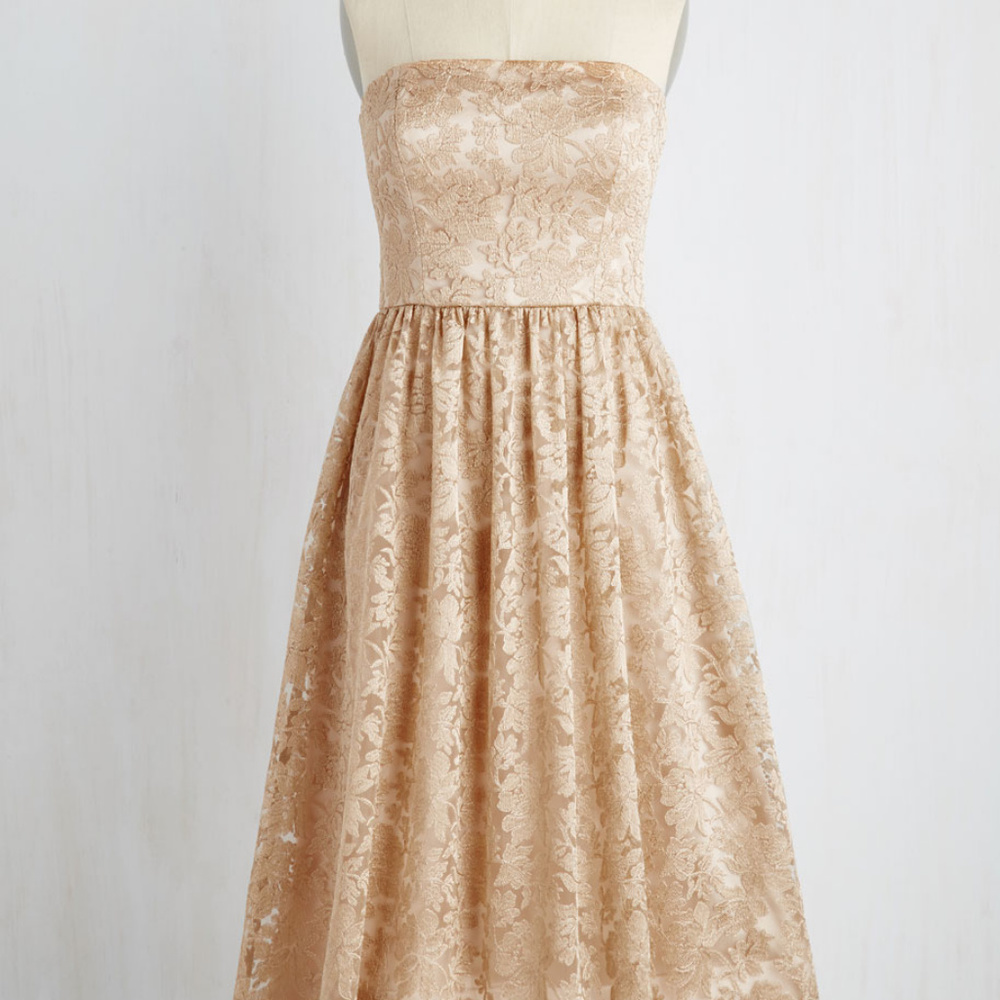 NWT ModCloth "Decadence the Halls" Dress